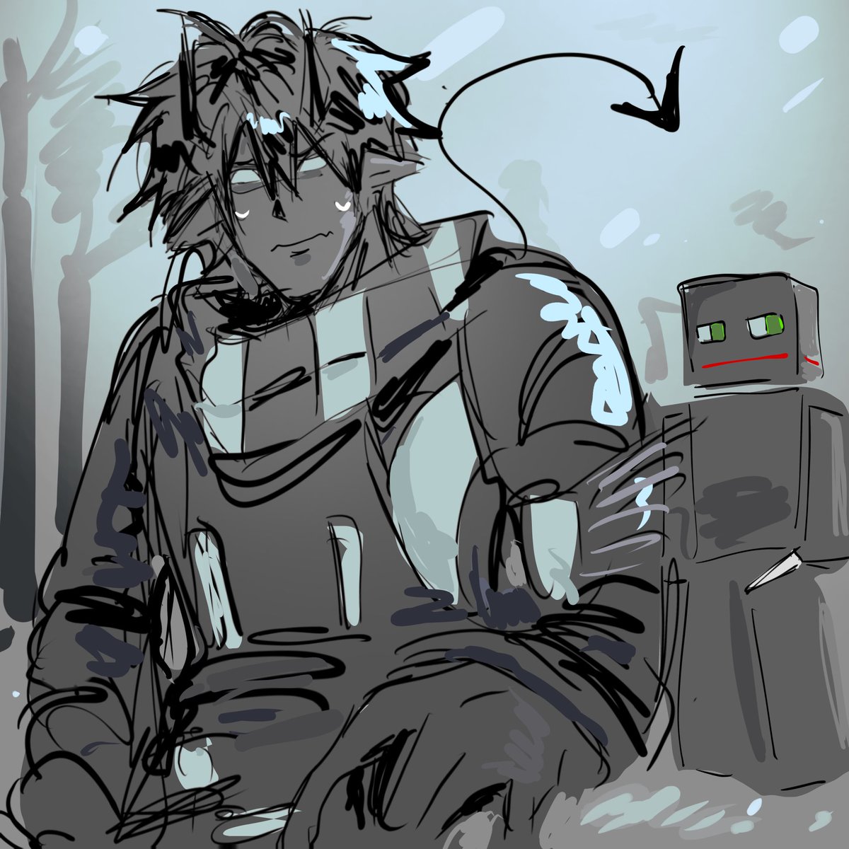PaynWiy's tweet photo. #Twixxel #Idaios #Thatmob #fanart #art https://t.co/BIQPCHORtP