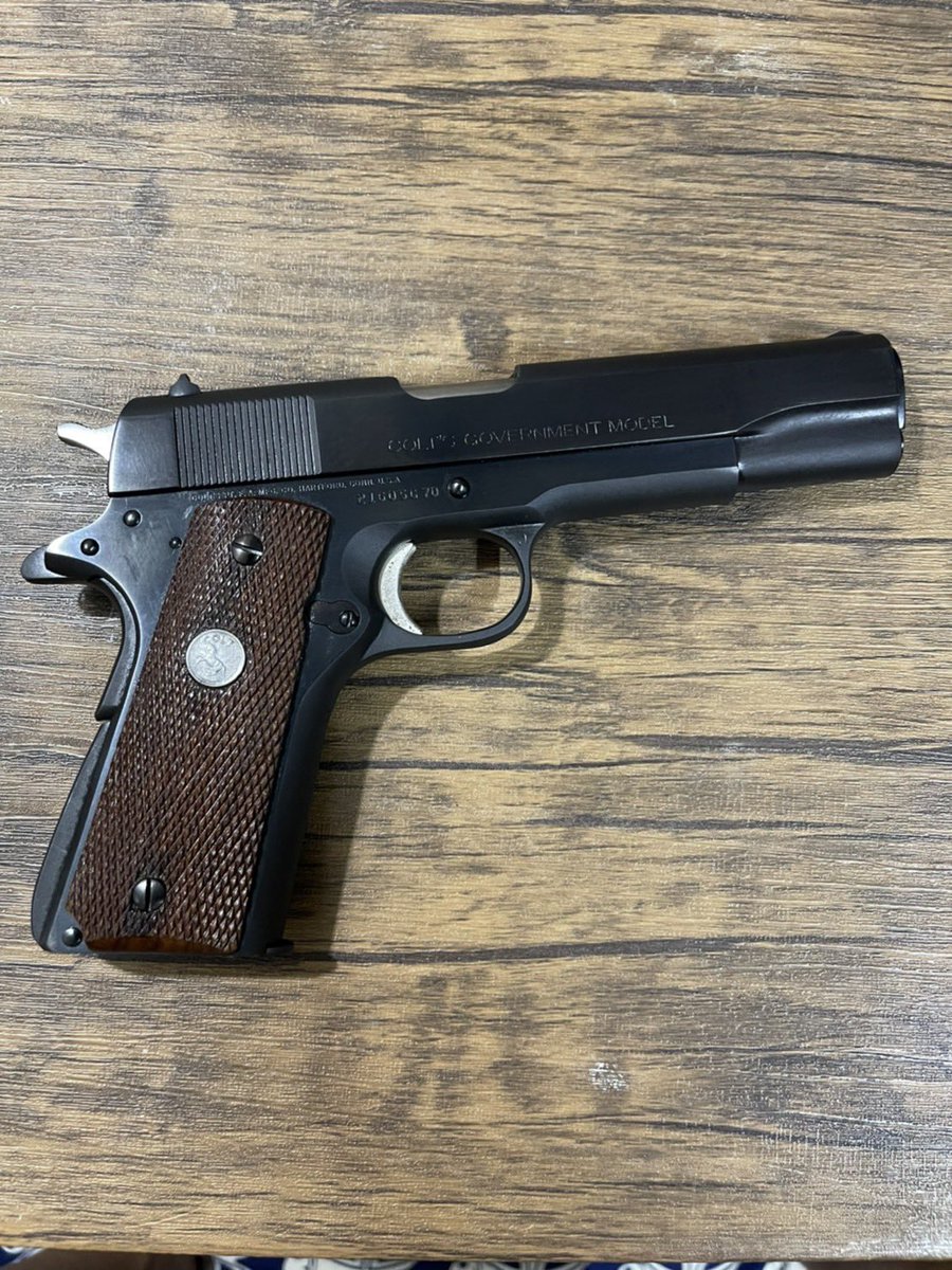 Okwn4f's tweet photo. #ปืนหลุดจำนำ โคร์ท .45 ราคา 7,000บาท
ขนาด5น��้ว ทรง1911 แถมลูกให้ 20นัด
สภาพนางฟ้าสภาพดี ไม่ขัดลำ #พร้อมส่ง
ไม่มีเก็บเงินปลายทาง #ปืนหลุดจำนำ #ฟรีส่ง https://t.co/wjttXZVJ4w