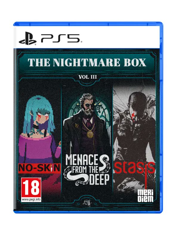 ImpactGame_es's tweet photo. 🔥 NOVEDAD A LA VENTA 🔥
El horror del Hombre Sin Piel de #NoSkin.
El pavor sobrenatural de #MenaceFromTheDeep.
La tensión espacial de #Stasis.
Ha llegado #TheNightmareBox Vol. 3. ¿Te atreves?
A LA VENTA: https://t.co/GyxS42I3R4 https://t.co/k65wdGnzPR