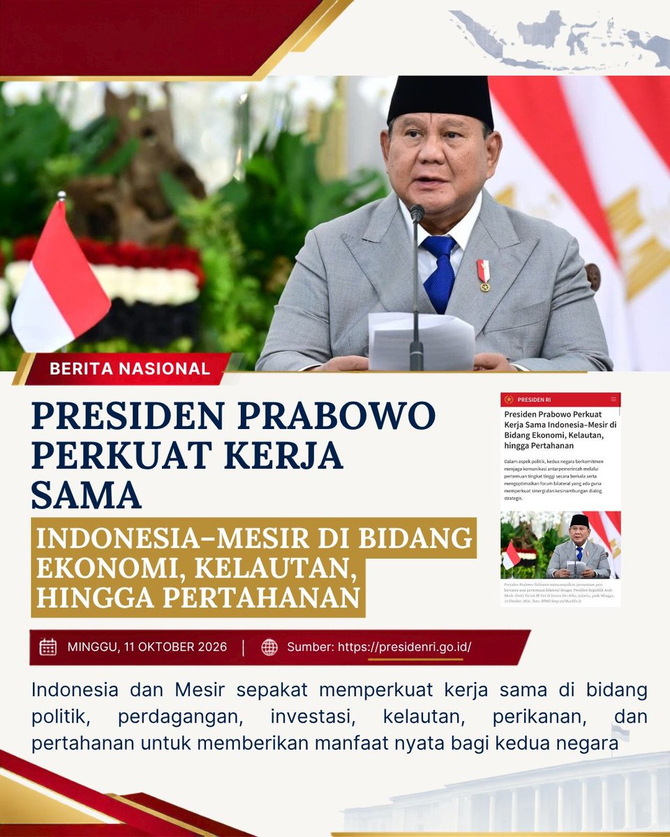 akia_zaskia's tweet photo. Kemakmuran bangsa amat bergantung pada keberlanjutan lingkungan, maka dari itu kolaborasi ini merupakan prioritas.
Kerja Sama Konkret https://t.co/sTvkyHJQJm