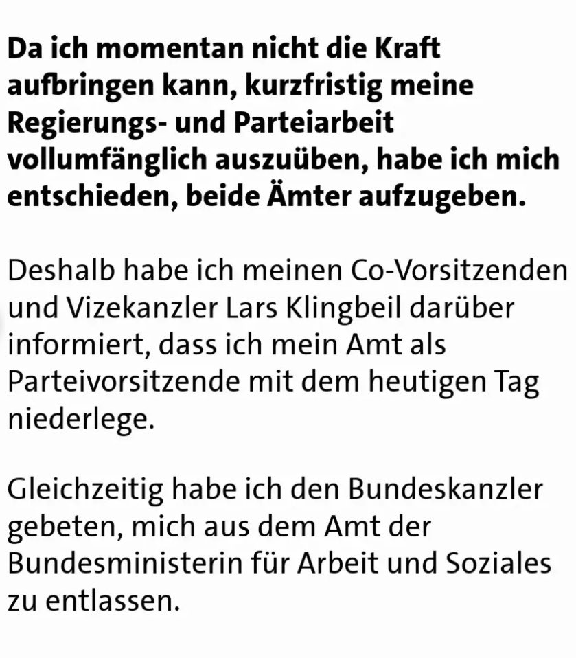 jsprondel's tweet photo. Das sind sehr traurige Nachrichten!

Mit Bärbel Bas verliert diese Koalition auch einen Menschen, der aus eigener Erfahrung genau weiß, was „Machen“ heißt und wie viel Kraft „Aufstieg“ kostet. 

Und wir sollten innehalten und über Respekt im Umgang miteinander nachdenken! https://t.co/pNskDBg7T1