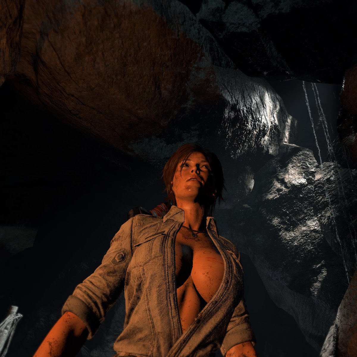 Dhrupadic200's tweet photo. The angle 😳 damm.

#LaraCroft 
#TombRaider https://t.co/350wn7E9Qh