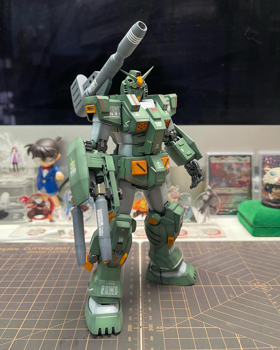 Mika_m9205's tweet photo. フルアーマーガンダム (´▽`)

#フルアーマーガンダム 
#fa781 
#ガンダム 
#gundam 
#gunplagirls https://t.co/7nxePbAB6g