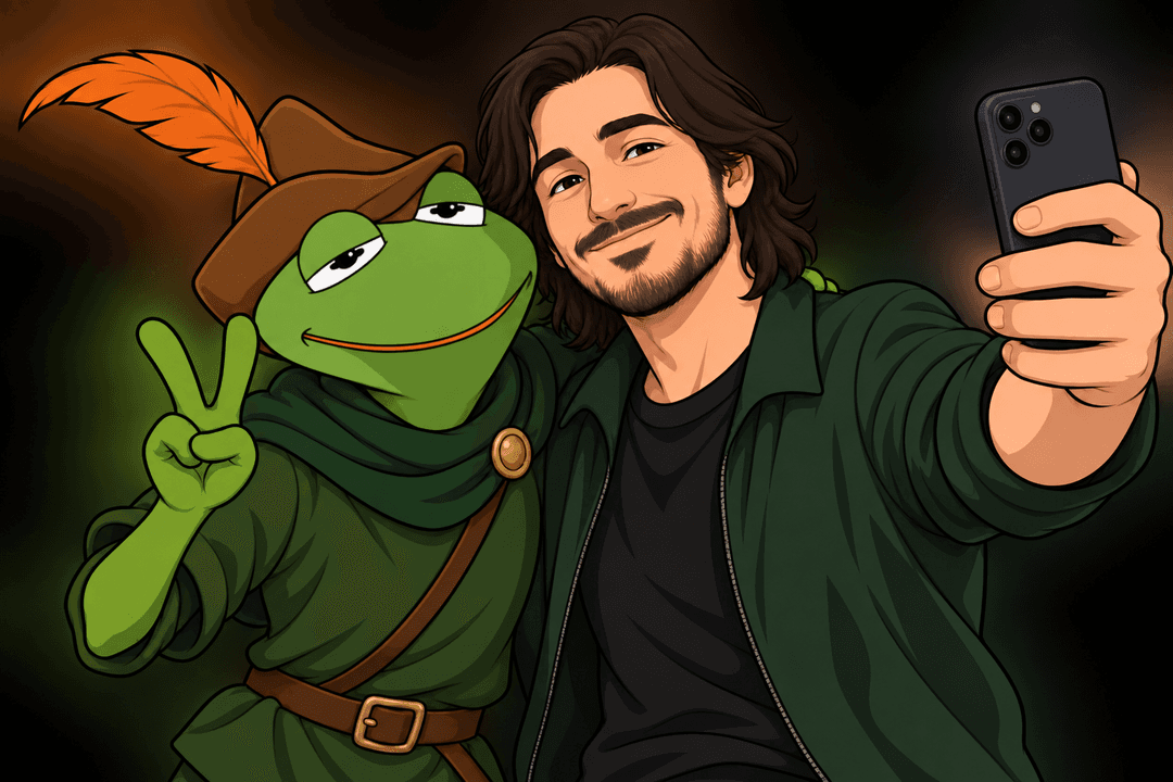 robincoinrhCTO's tweet photo. GM robinhood:0x11b70d0243baf75e85ce03201a92b5b7c33beb59 fam 🐸☀️
Just woke up to this selfie and the energy is already green.
While most people are still scrolling, the real ones are locking in and building in the pond.
Are you holding or still watching from the sidelines?
Drop a 🐸 Ribbit below if you’re riding with us today.

https://t.co/UAmA2WHbU1