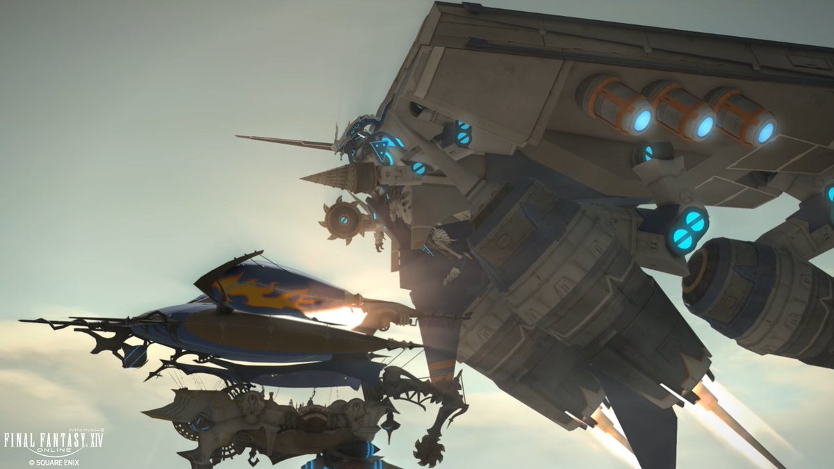 Lili_LecielFF14's tweet photo. HGで全長１メートルくらいありそうなクソデカ外部オプション来たな... #FF14 https://t.co/VRo2ccTeqY