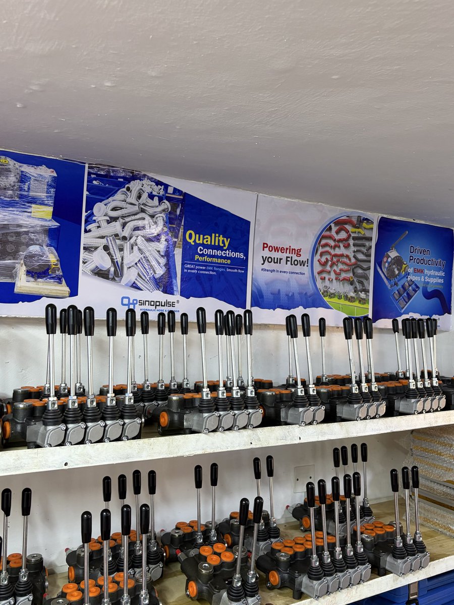 EmkWorksug's tweet photo. Precision. Performance. Power! 💪🔧

At EMK Hydraulics, we stock quality hydraulic control valves built to keep your machinery working efficiently. Whatever the job, we’ve got the hydraulic solutions you need!

📍 Visit EMK Hydraulics today.

#EMKHydraulics #HydraulicValves #Hydraulics #HeavyMachinery #Sinopulse