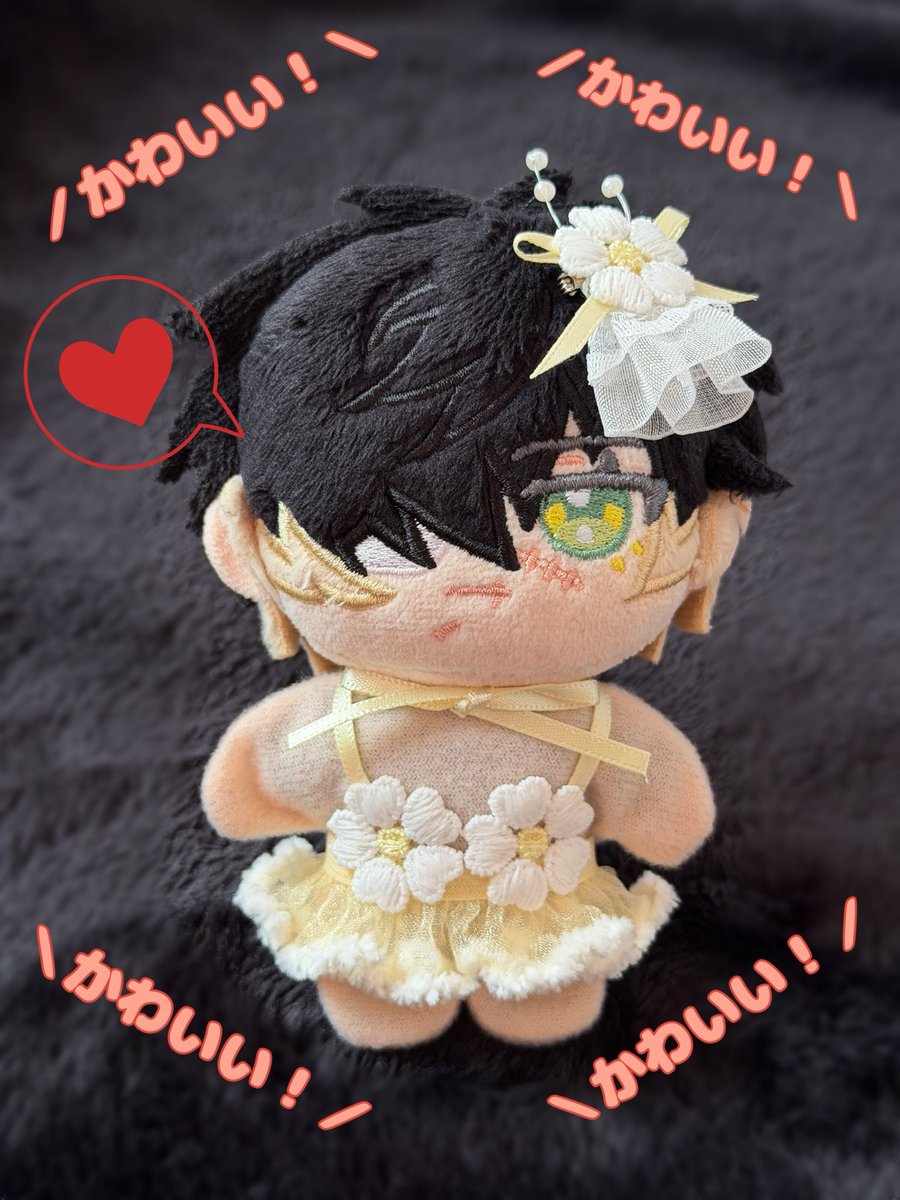Chion_original's tweet photo. せんさん(@Lyra_Shower_x )からお迎えさせていただいたぶりぶりお花のビキニが大変可愛くて🤦🏻‍♀️♥️まるでお遊戯会みたいなトワちゃん…🥹♥️早くバカンスに連れて行きたいです🫶🏻可愛いお洋服をありがとうございました♥️♥️ https://t.co/LvN8zvrF0r