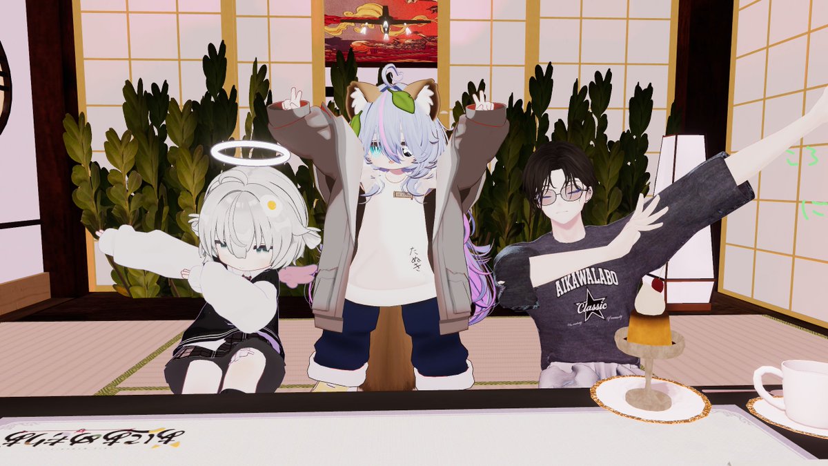 mugidangoVRC's tweet photo. #あにあめもりあ
また来てね～⛄🍡 https://t.co/yde9HJG3cD
