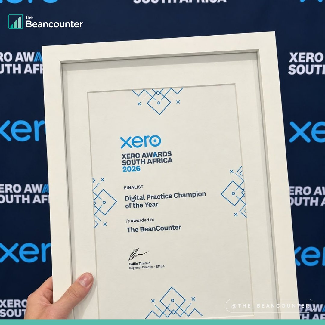 The_Beancounter's tweet photo. Cape Town brought the wind. The @Xero Awards brought the excitement!
Being named a Top 5 finalist for Digital Practice Champion of the Year is a moment worth celebrating.
Congratulations to all the winners and finalists! 💙
#XeroAwards #TheBeancounter #Xero https://t.co/nwtQ29YDHR