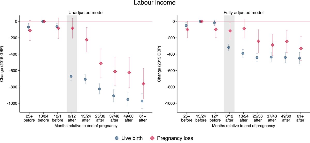 aledinal's tweet photo. What happens to a woman's working life after a pregnancy loss?

Up to one in five or six recognised pregnancies ends in a loss. We know a lot about how having a child changes women's careers, but we know very little about what happens when a pregnancy ends without one. https://t.co/woRV3WZ7sQ
