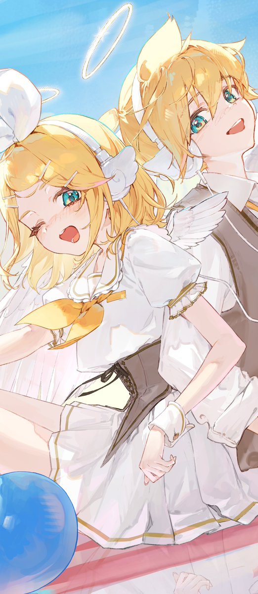_kokokokko's tweet photo. 鏡音の天悪 : 𝗞𝗔𝗚𝗔𝗠𝗜𝗡𝗘 𝗕𝗜𝗥𝗧𝗛𝗗𝗔𝗬 𝗖𝗔𝗙𝗘
협력작 🪽 https://t.co/UHGijQ29po
