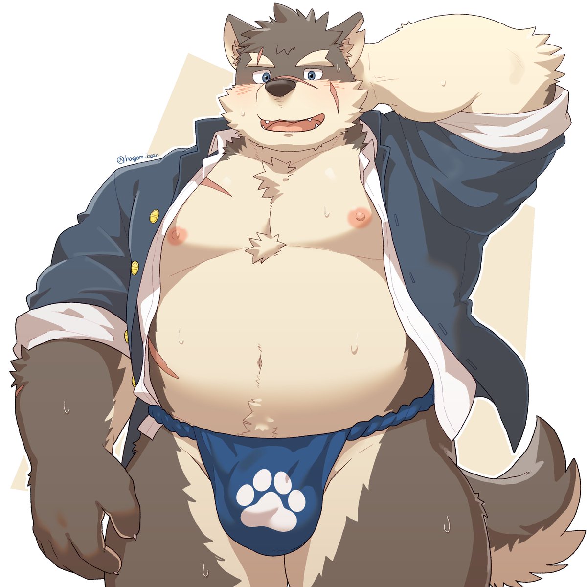 hagom_bear's tweet photo. モリタカさん、やっぱりこのお腹がいいですね……。

#放サモ #モリタカ https://t.co/eaBc8h8Nfr