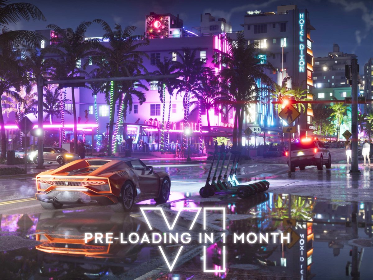 ViceTactic's tweet photo. Almost time #GTA6 https://t.co/ElWoymoMH5