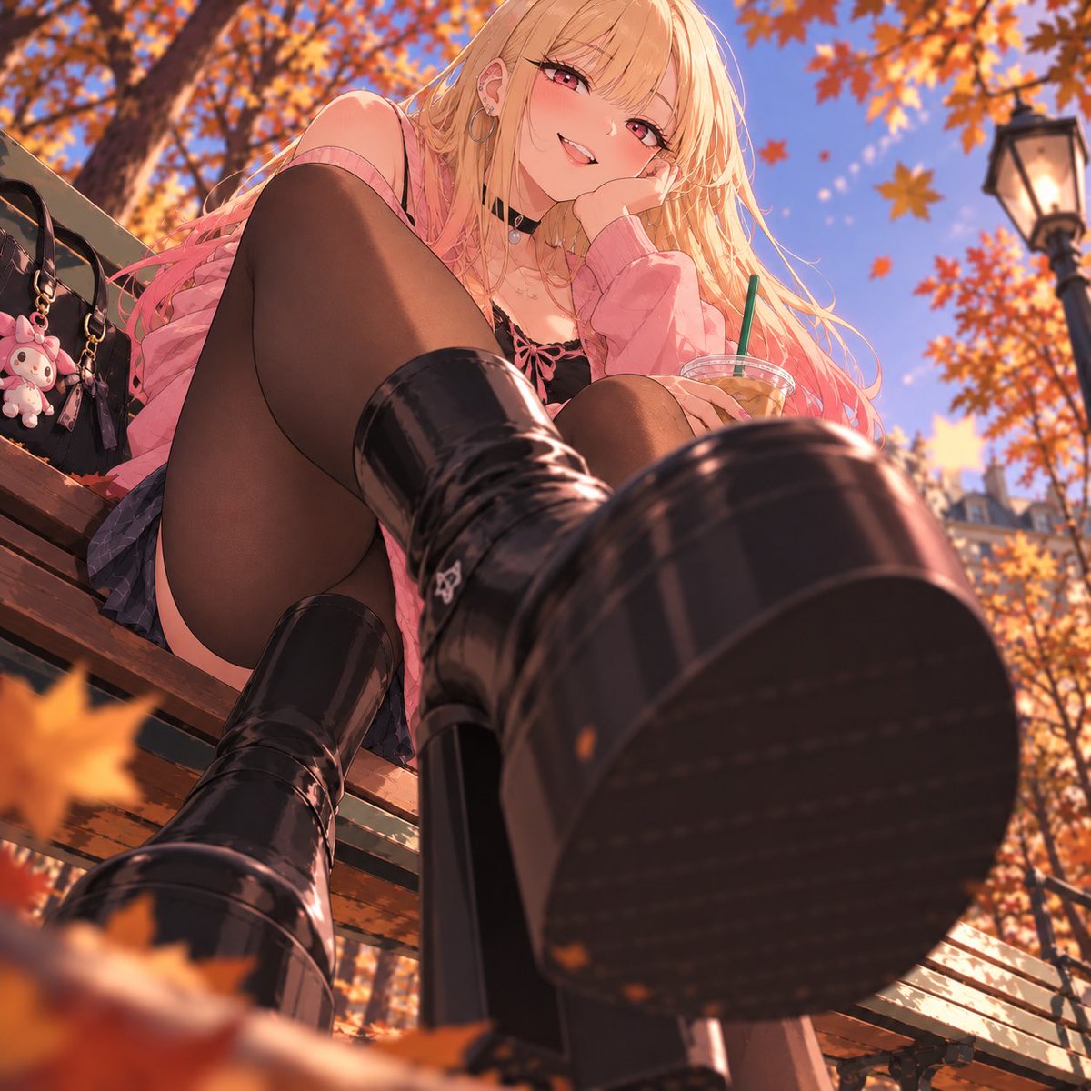 SpoiledMinaa's tweet photo. Autumn serves are back 💅🍂 You guys are lucky I’m letting you see this. I know you’re obsessed with me in oversized sweaters &amp; tights... don't even try to deny it. 🤭🎀 Am I cute enough to earn a little treat for Locktober? 👀💸 #AutumnAesthetic #SpoiledBrat #Findom #femsub https://t.co/N2LmM1gnjJ