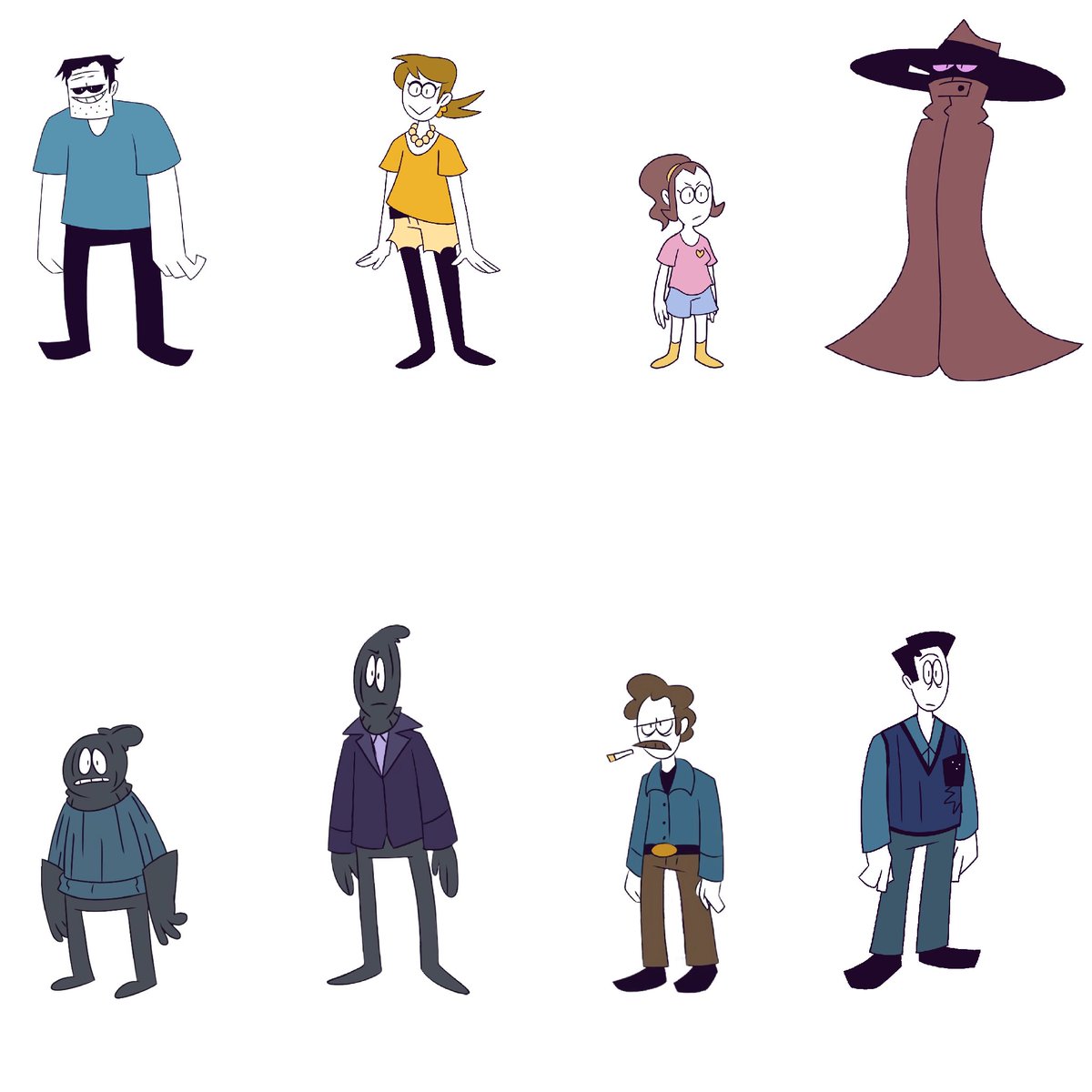 ddzasfgg35283's tweet photo. Lowkey Every Spooky Month Character I have NOT seen a Parody Account of them yet https://t.co/Reyh0s2Jr9