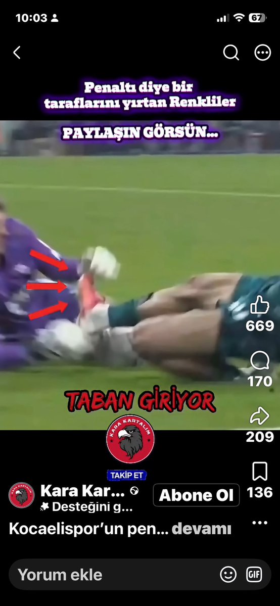 Karga37036612's tweet photo. @Kocaelispor Yuh mk taban girmiş https://t.co/zVYO4bfePL