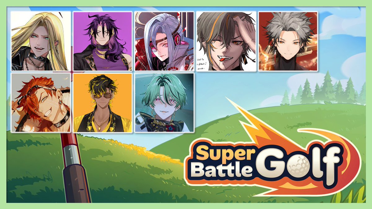 RyzarBlazenfang's tweet photo. // SUPER BATTLE GOLF
w/ Ashkariel, Bima Bayusena, DubsteP, Krow Thornes, Ryoma Barrenwort, Sadewa Sagara, & Solan Fernwick

i can already feel my blood pressure rising. 🏌️

📆 Oct 14 — 11PM JST / 10AM EDT / 3PM CET
🔗 https://t.co/F20sDlgEZu