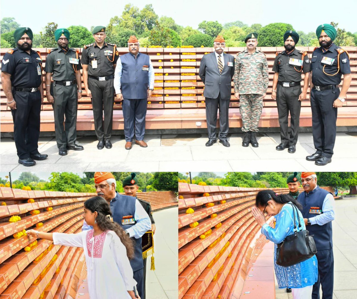 salute2soldier's tweet photo. Remembering the supreme sacrifice of 29 #Bravehearts lost in Jaffna during #OpPawan in 1987, Col CP Chhagani (Retd) paid solemn homage on behalf of all ranks of #13SIKHLI at #NationalWarMemorial. Their valour, sacrifice & legacy remain eternal. #IPKF #LestWeForget. https://t.co/aYybbr2ubM