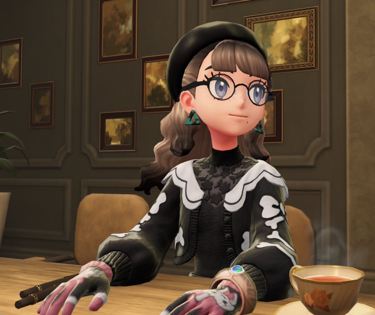 Y0nach1's tweet photo. Soy vato, pero me gusta mucho como quedo mi personaje de Pokémon ZA, supongo que así se sientenlas chicas cuando encuentran el outfit perfecto o cuando vestian a las Barbies de más jóvenes https://t.co/bAP4ElRjGh