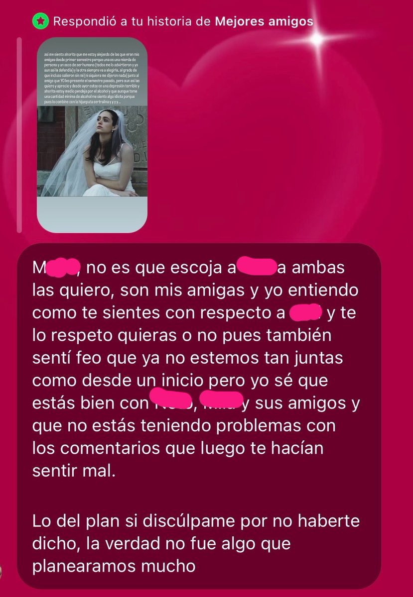 MaeOhMyLove's tweet photo. y si, tengo mas amigos, amigos muy geniales, pero eso no quita que ella era mi mejor amiga y me duele mucho lo que paso, en especial pq ella sabia que me aleje de la otra por la clase de comentarios que hacía sobre la comunidad sabiendo que yo soy parte… ◞‸◟ https://t.co/Fj8o0XYWRD