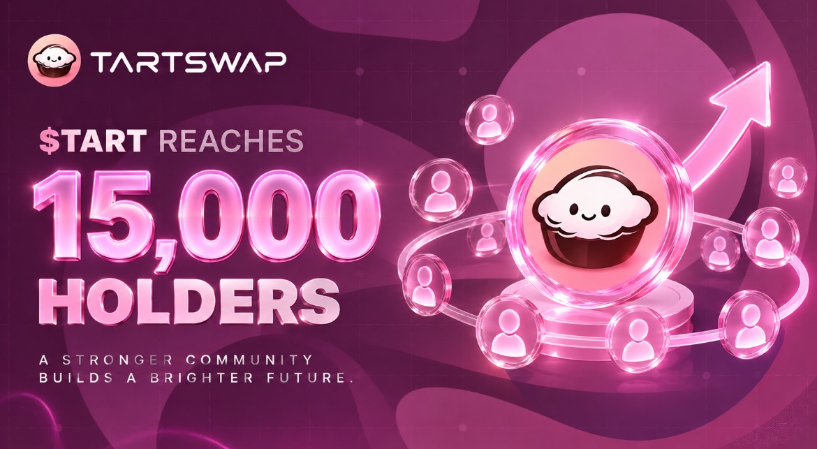 TartProtocol's tweet photo. $TART has officially reached 15,000 holders!

This milestone belongs to our community the people who believed in our vision, supported us from day one, and continue to grow alongside us.

Every holder is part of the TartSwap journey.

Thank you for your trust, support, and commitment.

Together, we’re building something bigger than a DEX.

One community. One vision. One future.