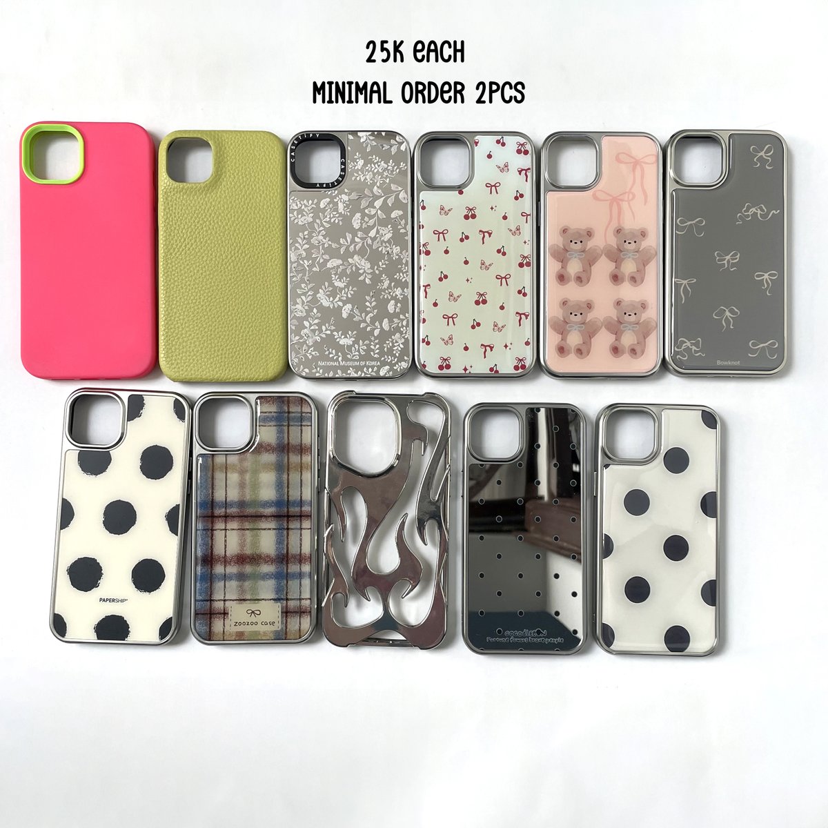 _moonpeachy's tweet photo. want to sale / wts
NEW &amp; Preloved Iphone 14 plus / 15 plus case
✨ Good condition
✨ Splitpay only, co via oren
✨ Exclude fee packing https://t.co/tVdTSiTUUp