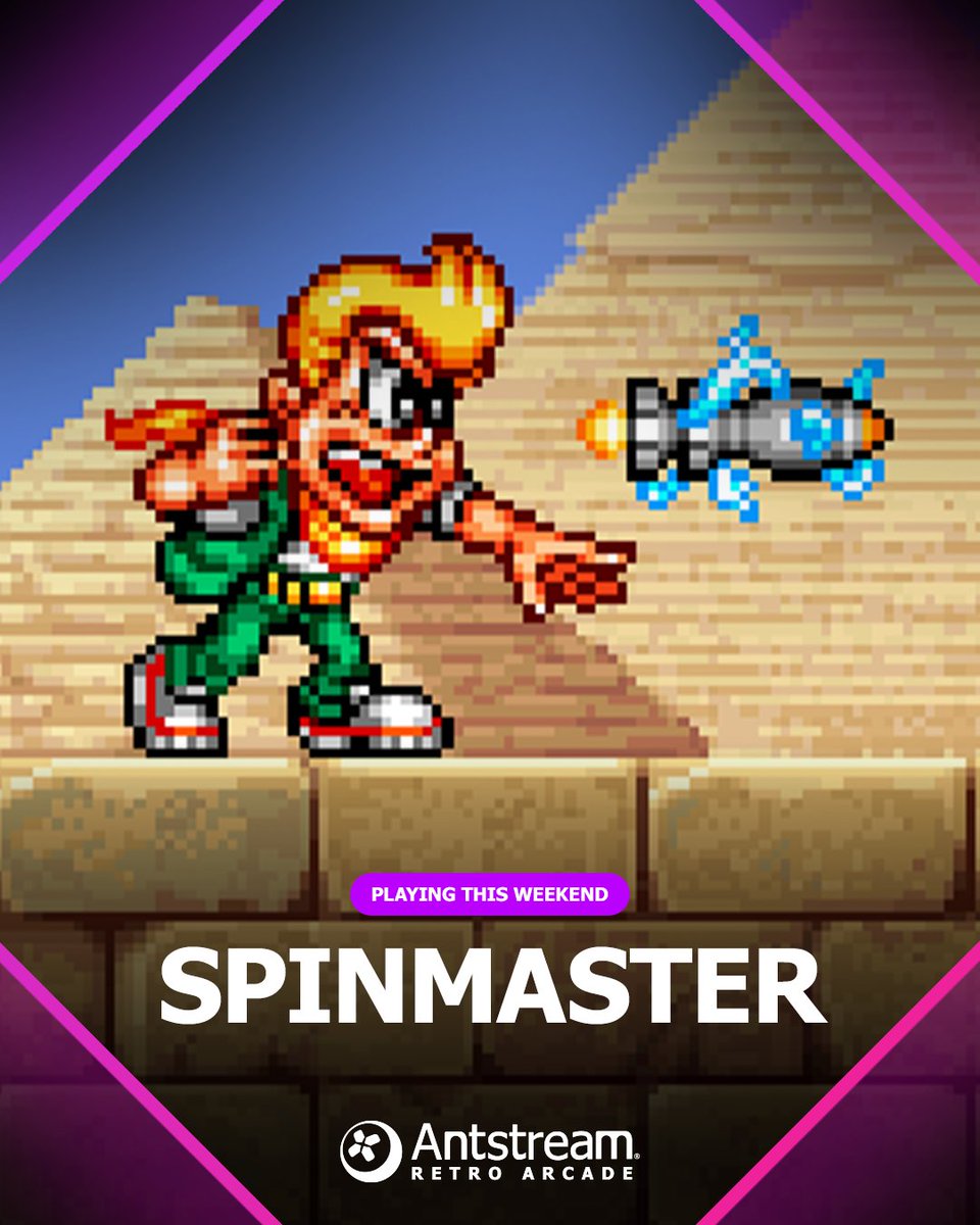 AntstreamArcade's tweet photo. Weekend plans sorted. Here's what's on our screens:
🔥 Spinmaster
⚽ Premier Manager 98
🌀 Spindizzy

Swipe through and tell us what you're playing 👇 Streaming only on Antstream Retro Arcade.

#RetroGaming #Antstream #Spinmaster #PremierManager98 #Spindizzy #WeekendVibes #ClassicGames