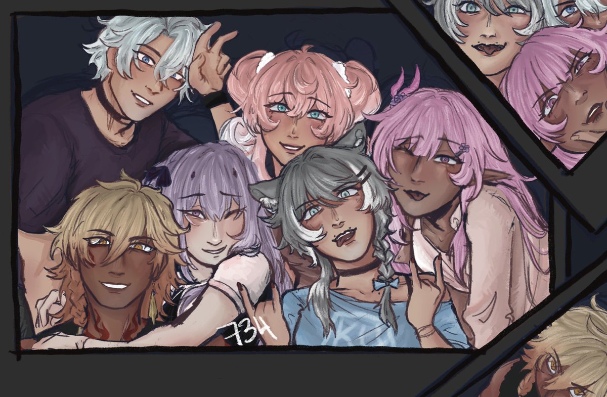 734phku's tweet photo. that one friendgroup you see on pinterest https://t.co/cMxEhes076