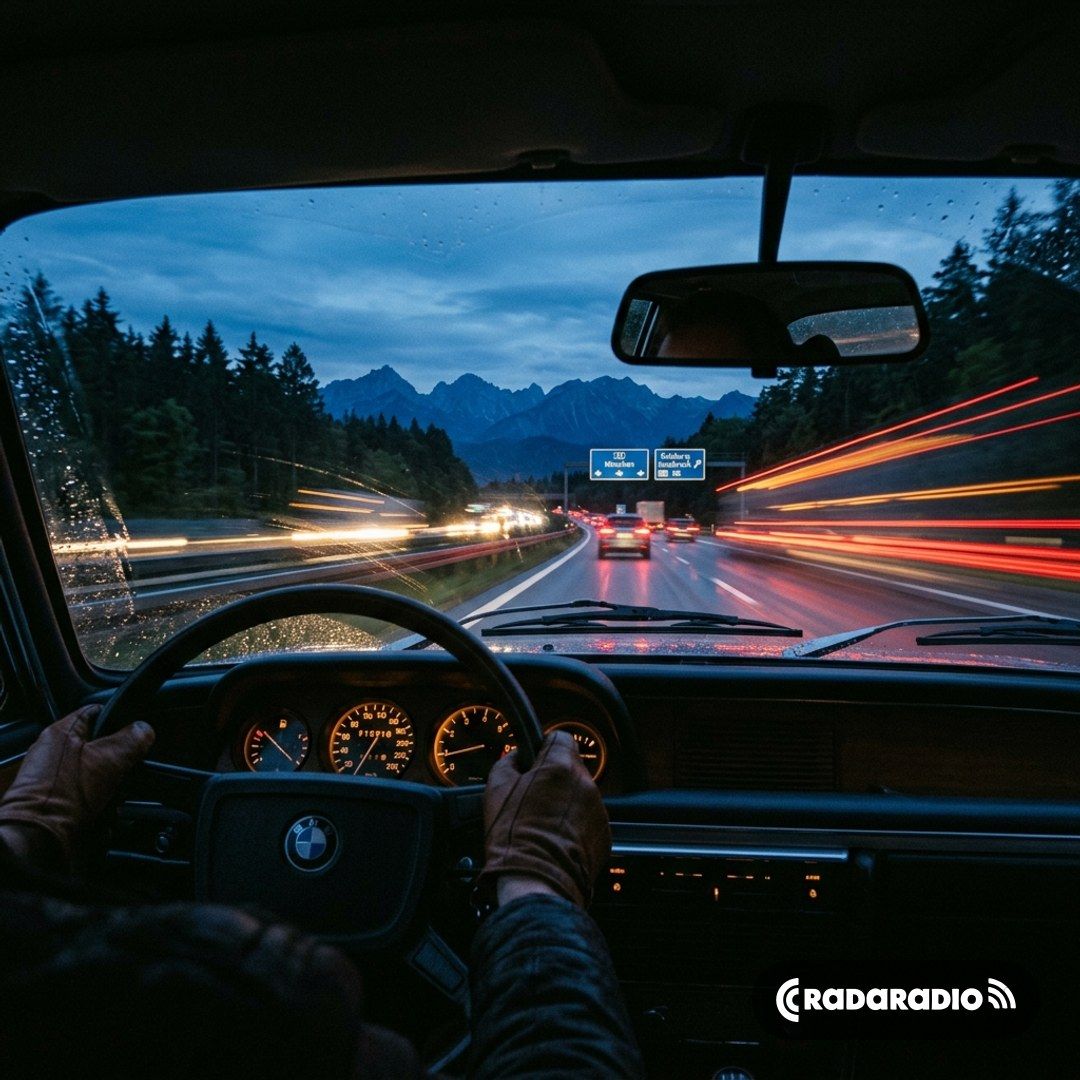 radaradiocom's tweet photo. Alpine dusk, open Autobahn, timeless adult hits on deck. Pure Bavaria road flow. Tap in: https://t.co/HVyY1PEsiS #AntenneBayern #AdultHits #NightDrive https://t.co/3Kx1MxuS06