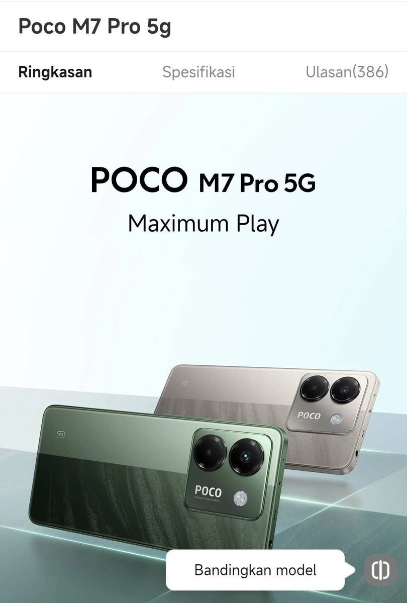 FezarSal's tweet photo. @POCO_ID Pilihan favorit nggak harus jadi pilihan paling obvious. Buatku, POCO M7 Pro 5G menarik justru karena kombinasi layar AMOLED 120 Hz &amp; kamera utama dengan OIS. Ada hal yg pengen aku eksplorasi dari HP ini, bukan cuma lihat namanya di daftar spesifikasi.

#POCOGiveawayX

@lyzwinx https://t.co/U9D2X4qUDs