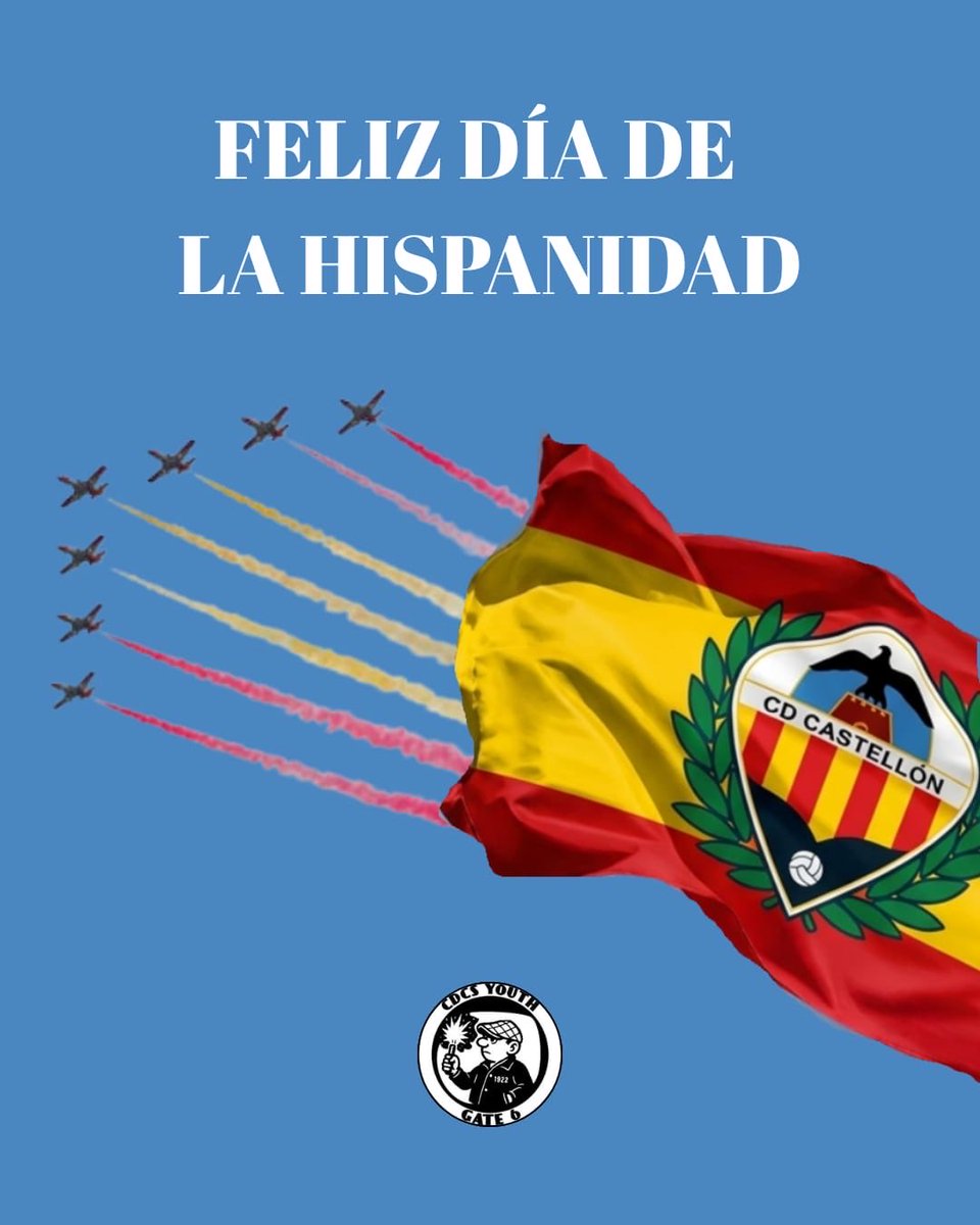 cdcsyouth_'s tweet photo. Feliz día de la Hispanidad a todos los españoles y albinegros. https://t.co/fH6vzuT6pf