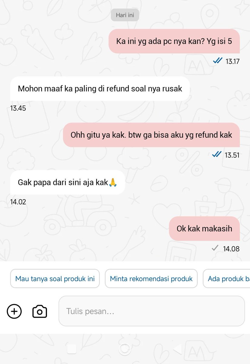 milkitakia's tweet photo. @ouroadd Kak bandung aja blm merata nih malah ada yg ga bisa dijual karena katanya rusak ( ga ada pc nya) https://t.co/D0q6xv4df0