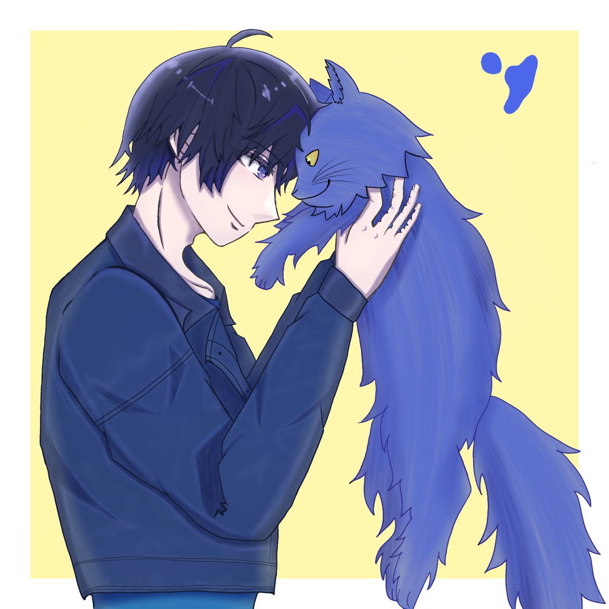 6yuki22usa's tweet photo. 🐈‍⬛💙
#ゆらぎだよ https://t.co/vXFYdmf8bp