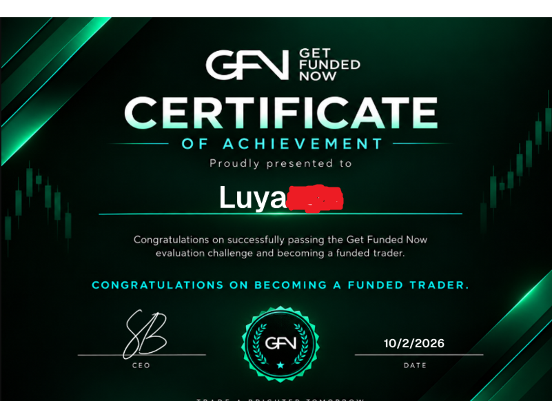 luyatrades's tweet photo. Top Way to start a week off. Just got Funded with @getfundednowfx. Now Lets take it all the way to withdrawal.

@SamBradburyFX https://t.co/FyaNSSCHub