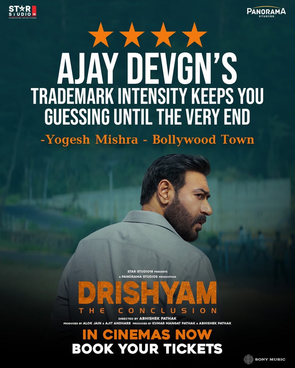 krishna31044106's tweet photo. The best thing about #DrishyamTheConclusion is how it keeps making you question your own theories. Every time you think you have figured it out, something changes! https://t.co/cBY1mOdKIm