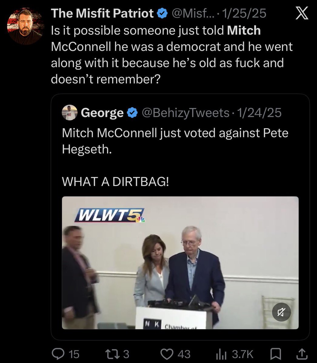MisfitPatriot's tweet photo. Yeah I did you fuckin retard. Unlike the left, I only have one standard. https://t.co/MSj64sRqkh