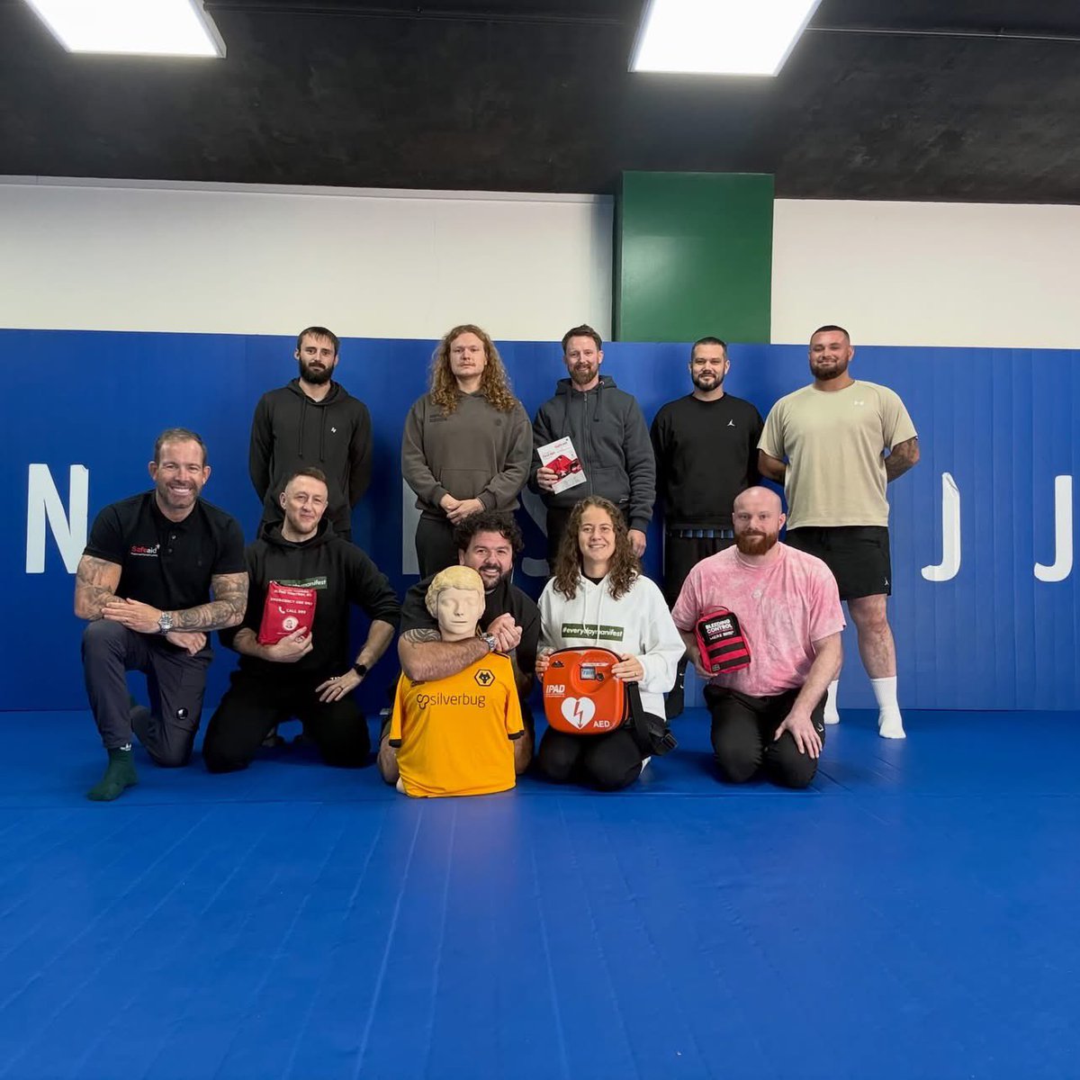 safeaidservices's tweet photo. More martial arts teams trained in first aid ❤️ https://t.co/JD1YAZPgdU
