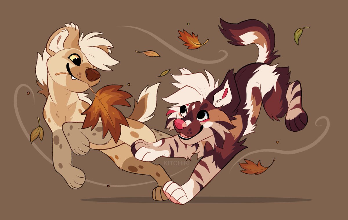 Kitchiki's tweet photo. Pose 6/6 for the upcoming YCH set :) A 2 character pose! 

These should all be released in a couple days!! https://t.co/QisfRYT86J