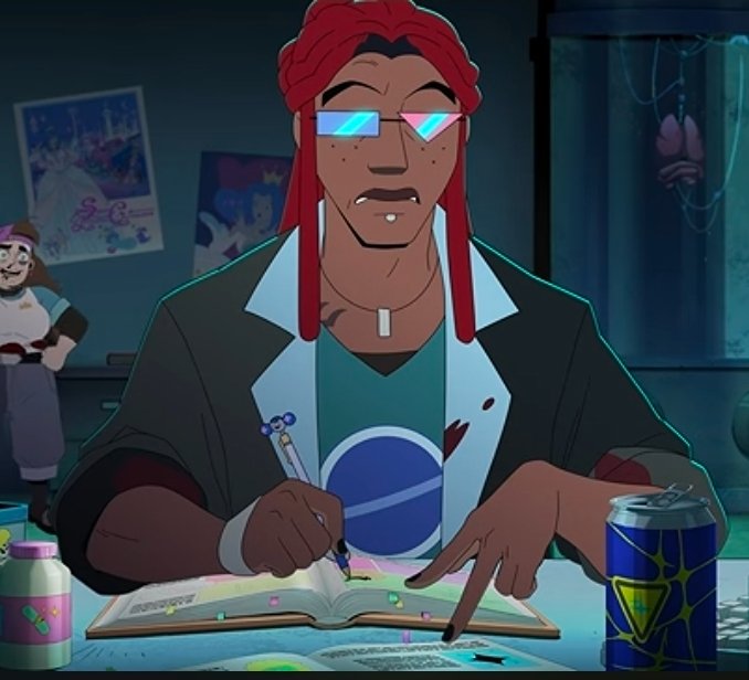 chipszoid's tweet photo. was saying this in a reply but its so refreshing to see krash, a black man, be portrayed as so unashamedly cute in the show like maybe its cuz im biased but i love all his expressions and quirks and how cute his collecting interest is... https://t.co/Ieq3HiA6bl