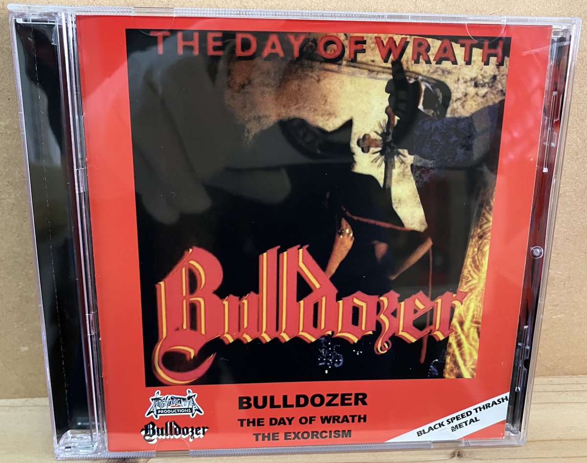 DeathrashA's tweet photo. 新入荷!!! Thrashingfist Productions

Bulldozer - The Day Of Wrath / The Exorcism CD
Bulldozer - The Final Separation CD
Bulldozer - IX CD
Bulldozer - Neurodeliri CD

ウェブストア🛒💿🎧🔥
https://t.co/JvJVrxrag3 https://t.co/mINarsozwQ
