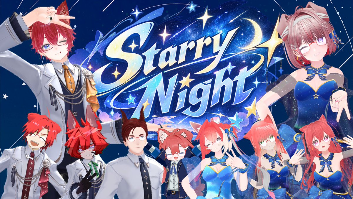 aka_SHOW83's tweet photo. あかしょー7thライブ『Starry Night公演』はこのあと21時開場、21時半開演！！！
本当に1か月近く頑張り倒したのでチラ見でもいいから遊びにきて～～！！ https://t.co/h5GhrMriaV
