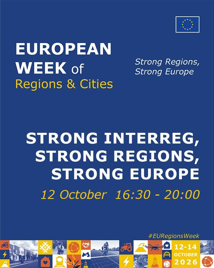 URBACT's tweet photo. 📍 Happening today at #EURegionsWeek:

Join URBACT, @interregeurope, @InteractEU &amp; @ESPON_Programme for “Strong Interreg, Strong Regions, Strong Europe.”

🕟 16:30 CEST
☕ Press Club Brussels

We'll discuss the future of territorial cooperation beyond 2027!

@EUinmyRegion @EU_CoR https://t.co/oflGwGb6PU