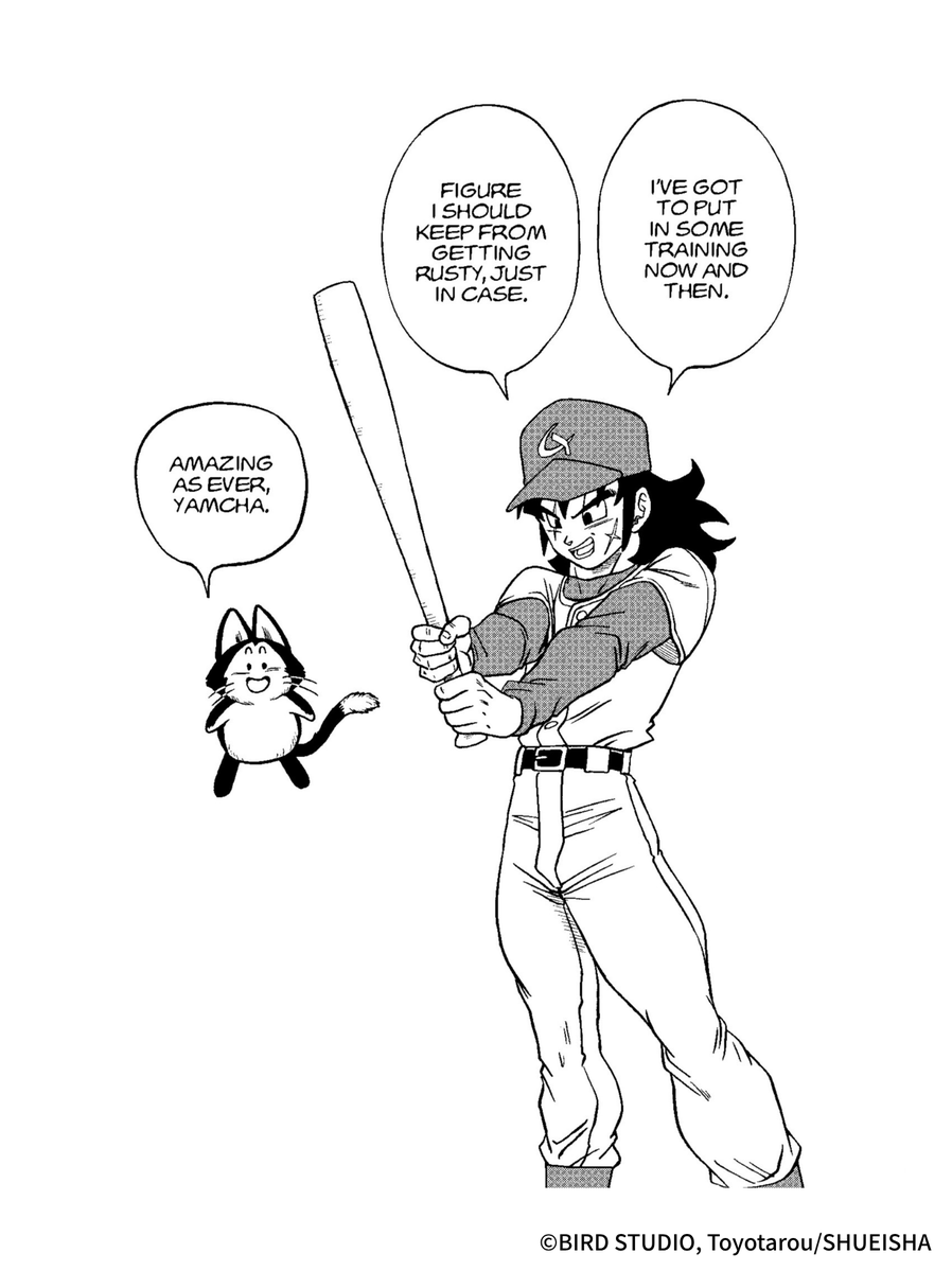 DB_official_en's tweet photo. Amazing as ever, Yamcha.
#DragonBallOfficial #dragonball https://t.co/1QtgGv4UzY