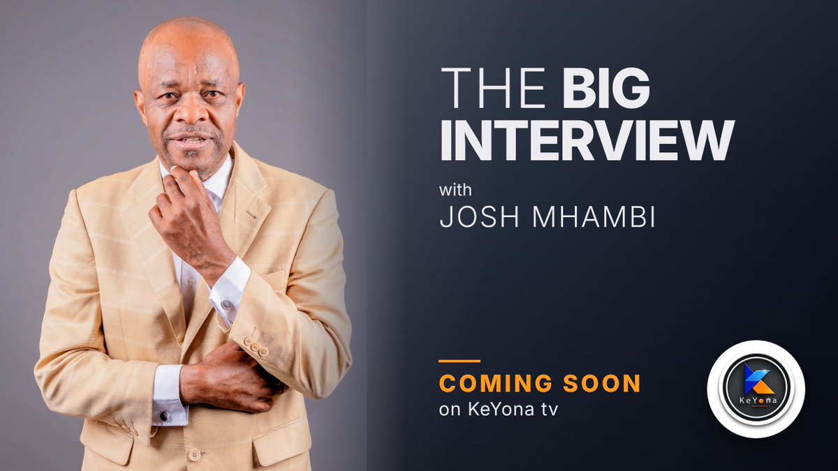 KeyonaTv's tweet photo. You never know where a conversation will lead until the questions begin. 👀

The Big Interview with Josh Mhambi is coming to KeYona TV. Stay tuned!

#TheBigInterview #KeYonaTV #JoshMhambi https://t.co/d2uz6X1lNz
