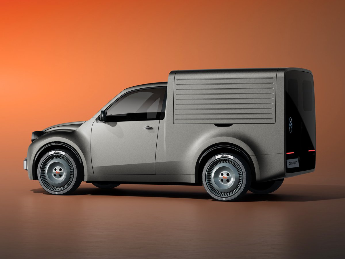 lerdvauto's tweet photo. 🚨🇫🇷 L’UNE NE VA PAS SANS L’AUTRE : Citroën présente la 2 CV Fourgonnette Concept, aux côtés de la 2 CV Concept !

👉🏻 En revanche, ce concept n’est qu’un simple exercice de style, sans ambition de devenir un futur modèle… enfin, pour le moment.

#Citroën2CVFourgonetteConcept https://t.co/O3XzfJUkQx