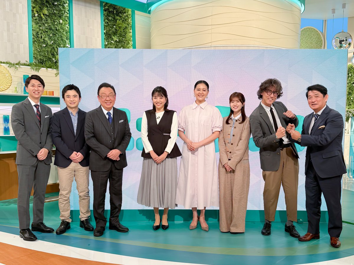 newsto_ytv's tweet photo. #ニュースto 本日もありがとうございました！
明日も ごご１：５５〜生放送📺⚡️

#黒谷友香 #梅沢富美男 #斎藤幸平 #松田好花 https://t.co/ILLmL3835u