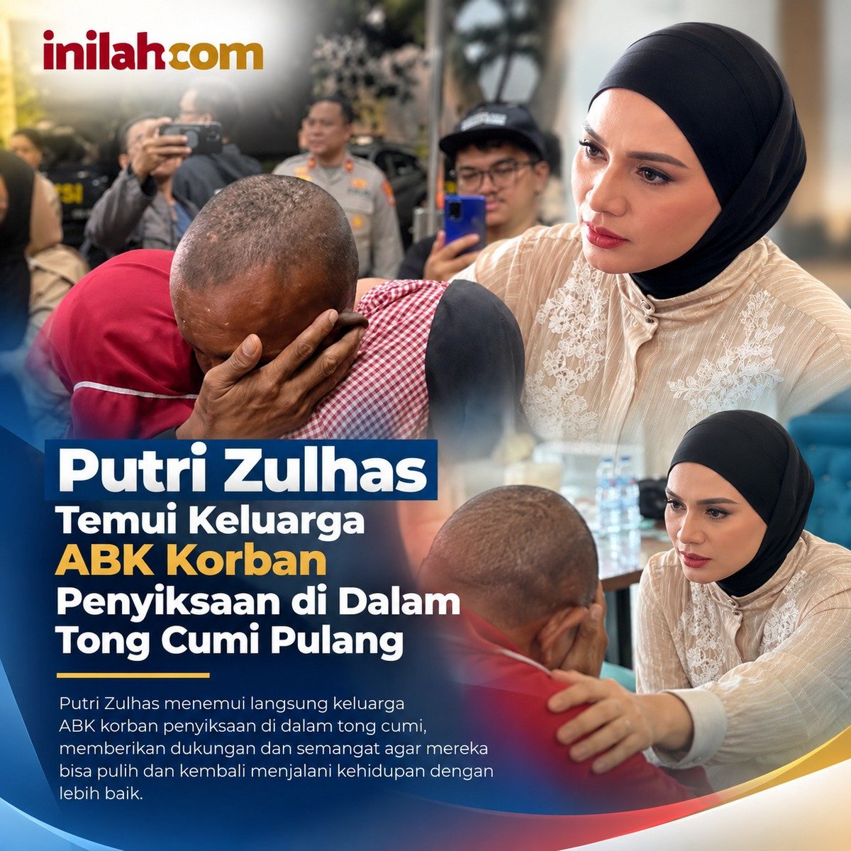 Sucitadewitl's tweet photo. Berani bersuara untuk menghentikan Kekerasan Terhadap ABK. #LaporPAN #PutriZulhasPeduli #KmMaulana23 https://t.co/6X7T9qbtsM