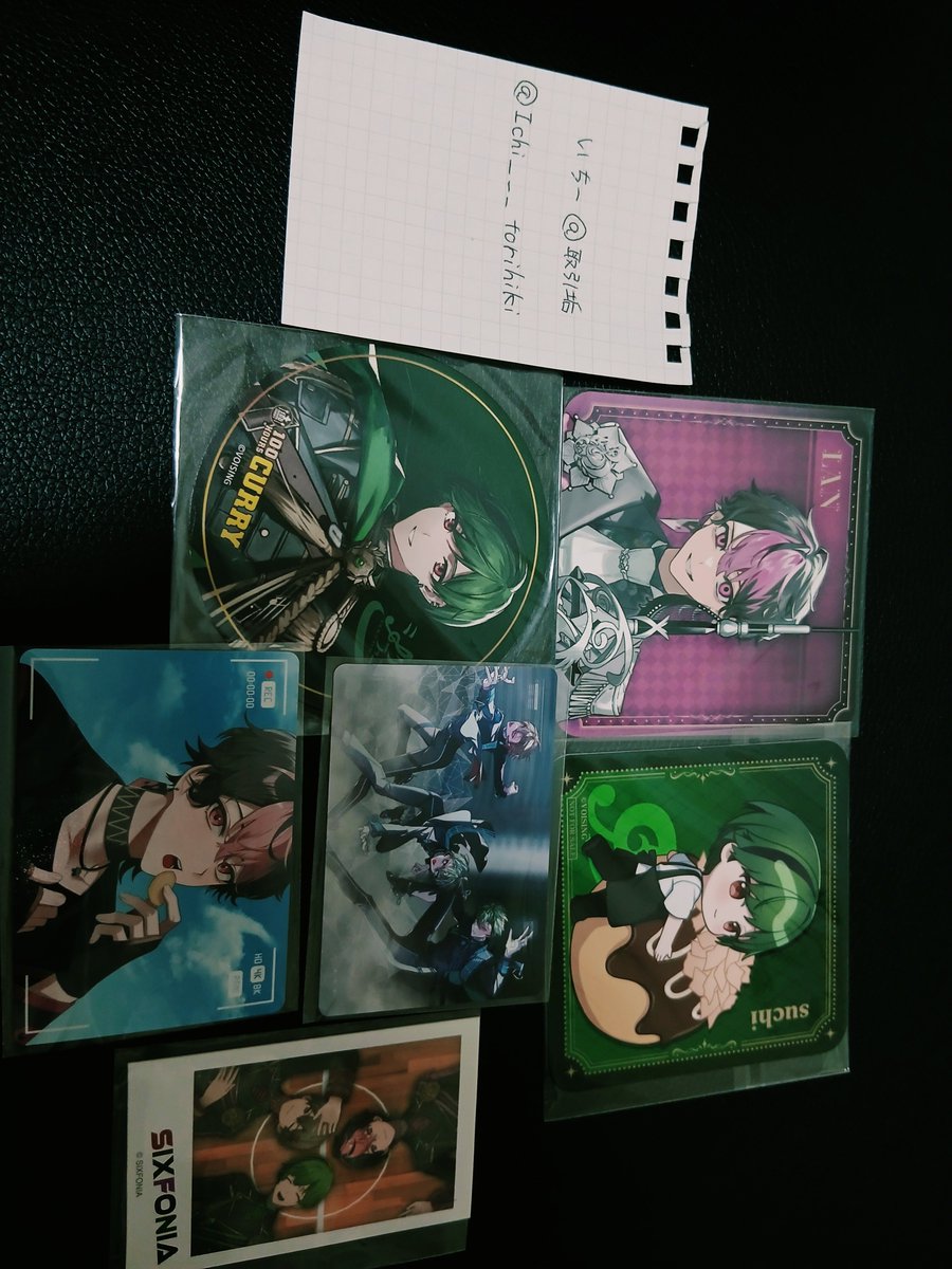 Ichi___torihiki's tweet photo. #シクフォニグッズ交換 
 #シクフォニグッズ買取

グッズ整理のためお譲り先を探しています。

譲》画像1～4
求》現金買取（詳細各ALT）

ぴあアリーナ両日手渡しのみ
1点からでもお気軽にお声掛けください。 https://t.co/TnZKYknLhY