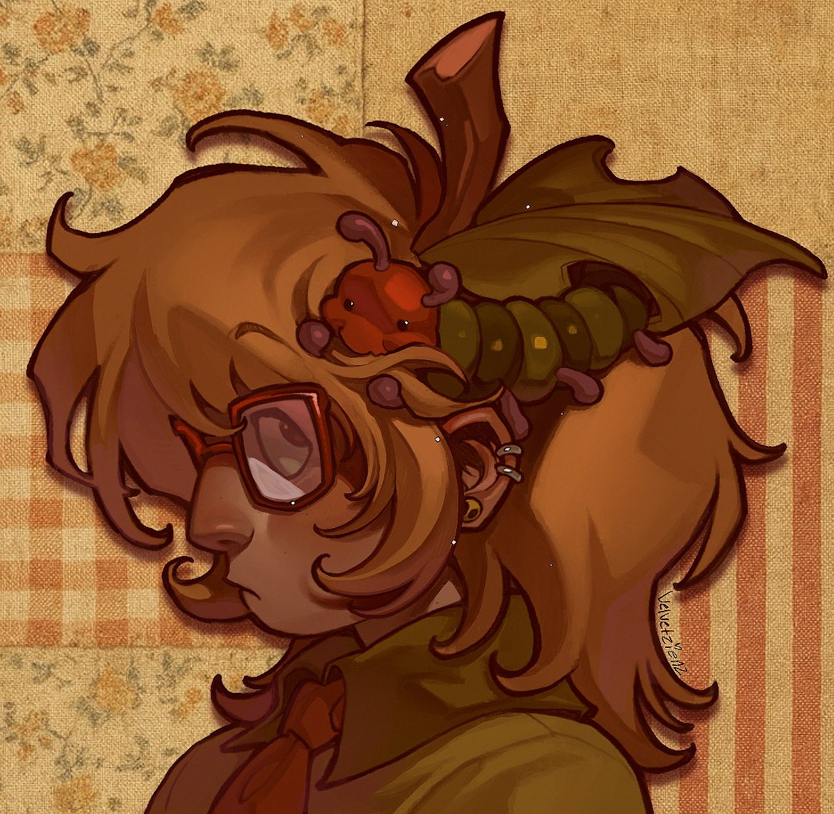 Velvetzienzz's tweet photo. Facty has bugs in their hair ew 
#factattackadventures https://t.co/ycOH38X1QH