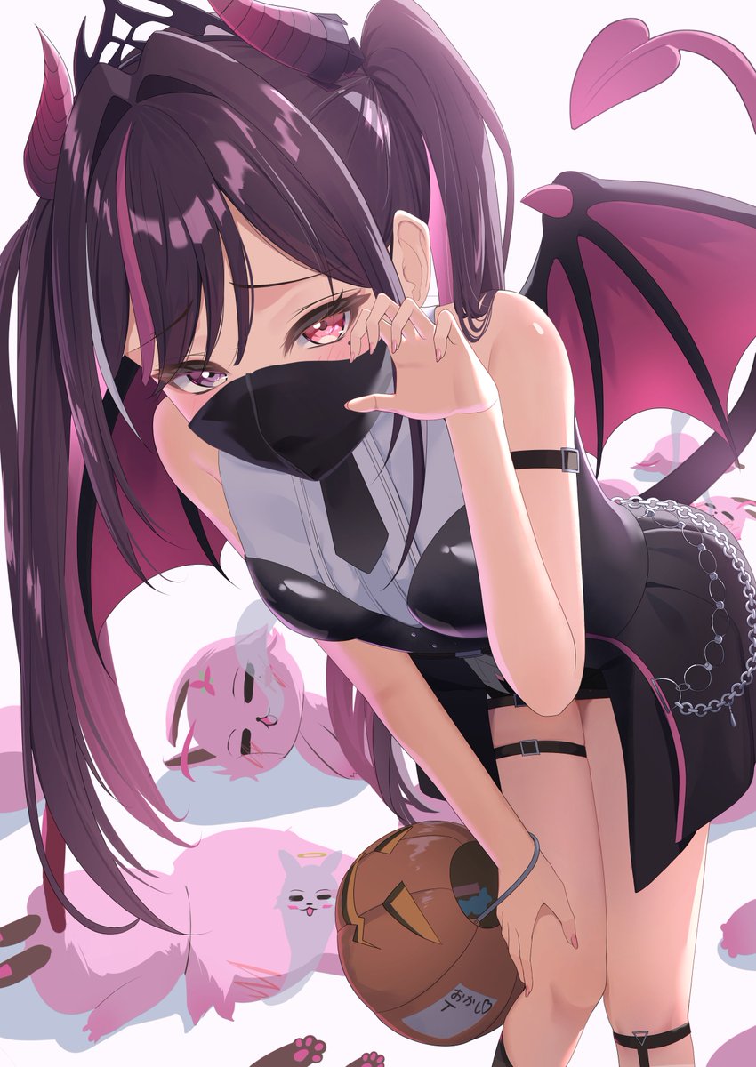 nmhdtnr1's tweet photo. 急に黒マスクもつけてみたくなった
#AZKiART https://t.co/47XfmxmB0u